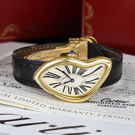 melting watch cartier|cartier crash watch cost.